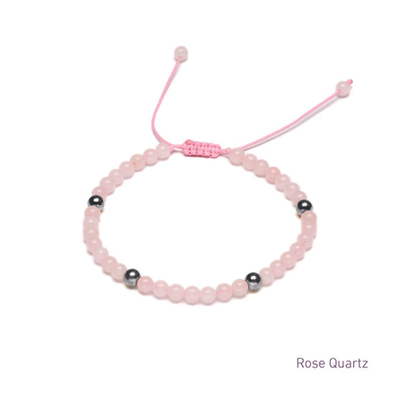 Braided Natural Crystal Bracelet (Dreamy Palettes)