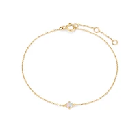 14k Single Opal Bracelet