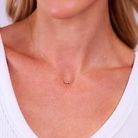 Diamond Wave Necklace