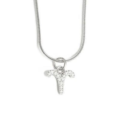 Steel Zodiac Symbol Necklace