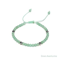 Braided Natural Crystal Bracelet (Spring Freshness)