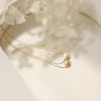 Everyday Single Pearl Necklace