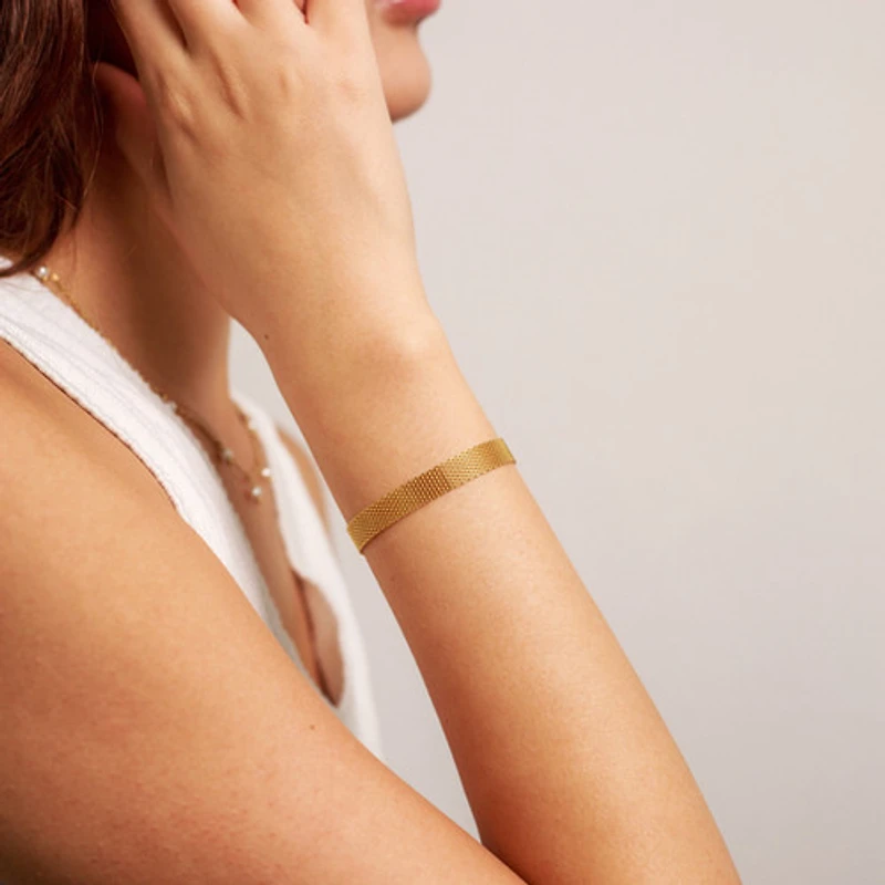 Mesh Flat Bracelet