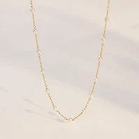 Everyday Pearl Chain Necklace