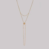 Gold Starfish Connected Ring Bracelet