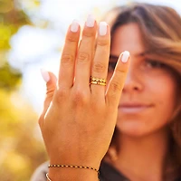 Patterned Eternity Ring