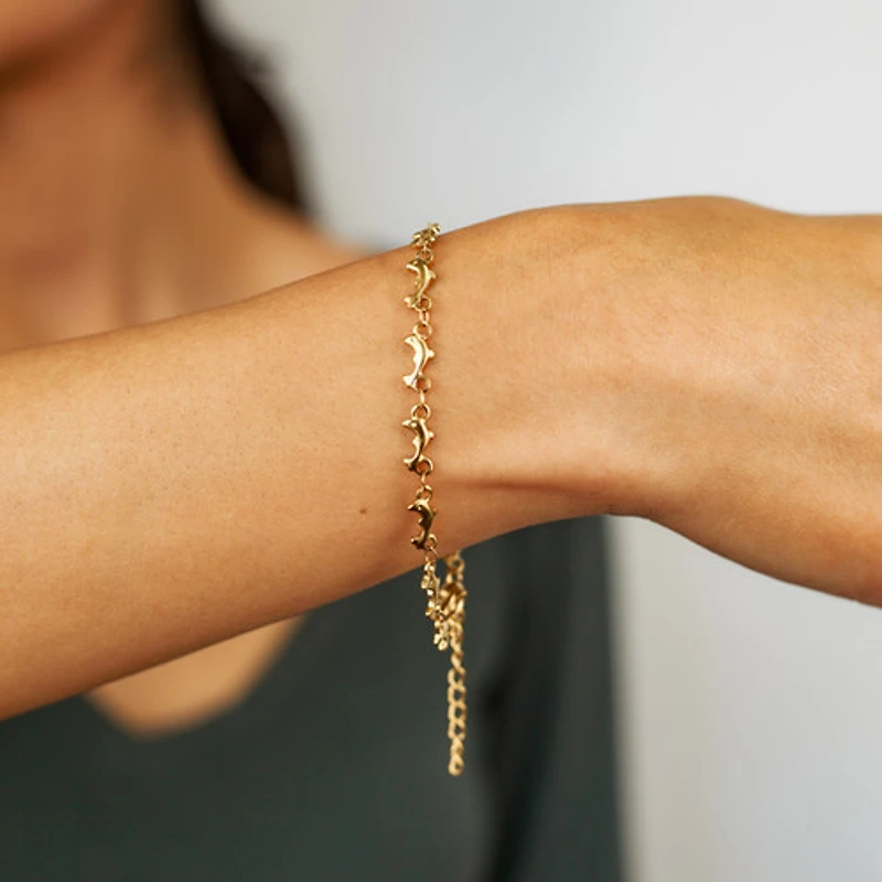 Dolphin Dotted Bracelet