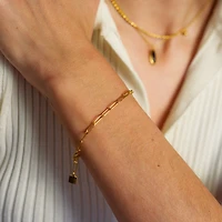 Paperclip Chain Bracelet