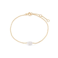 Single Abstract Pearl Bracelet