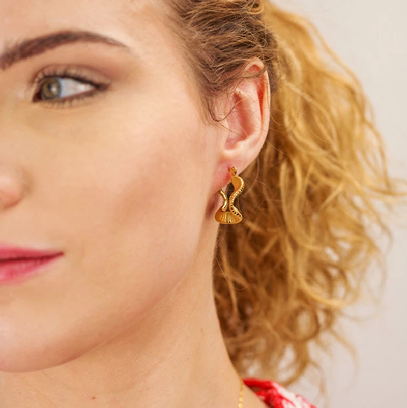 Abstract Eternity Hoops