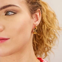 Abstract Eternity Hoops
