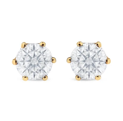 6mm 6 prongs Gem Studs