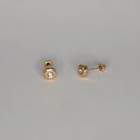 14 Mini Round Gem Studs