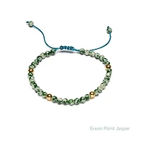 Braided Natural Crystal Bracelet (Spring Freshness)