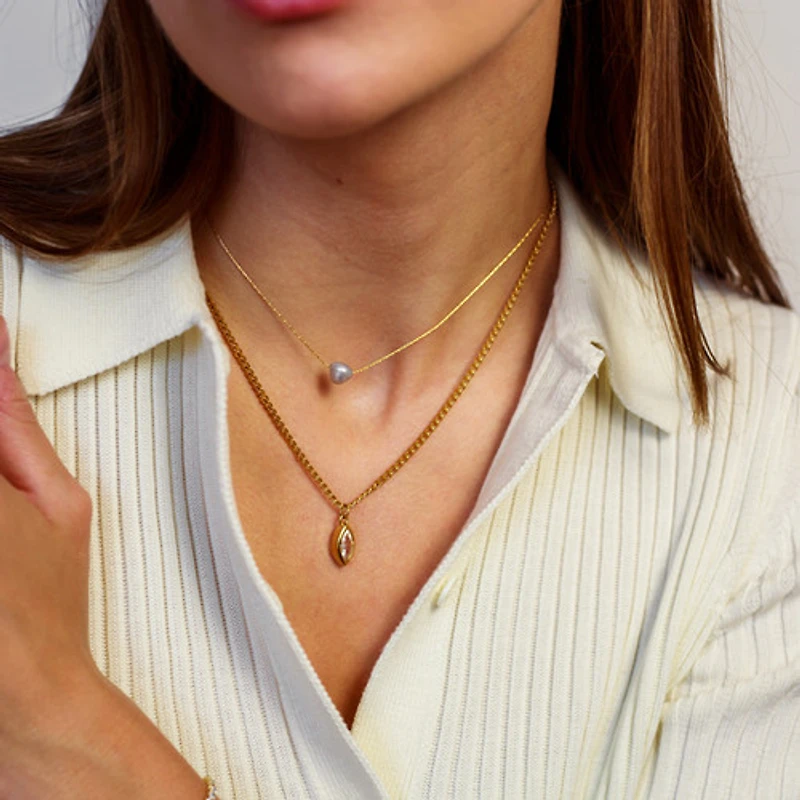 Vertical Eye Necklace