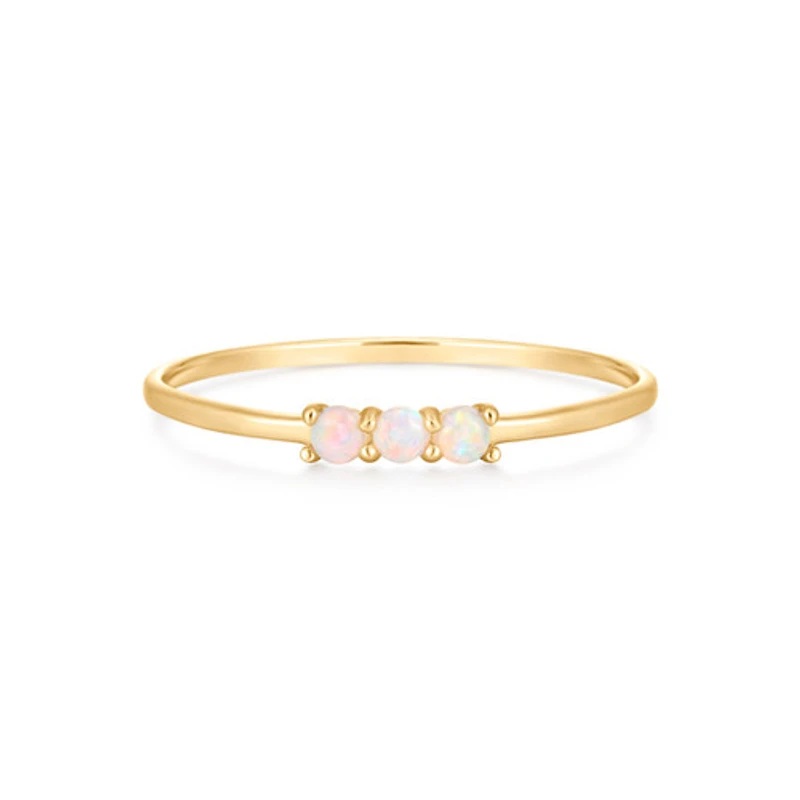 Triple Opal Ring