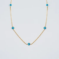 Turquoise Chain Necklace