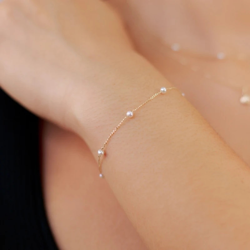 Pearl Chain Bracelet