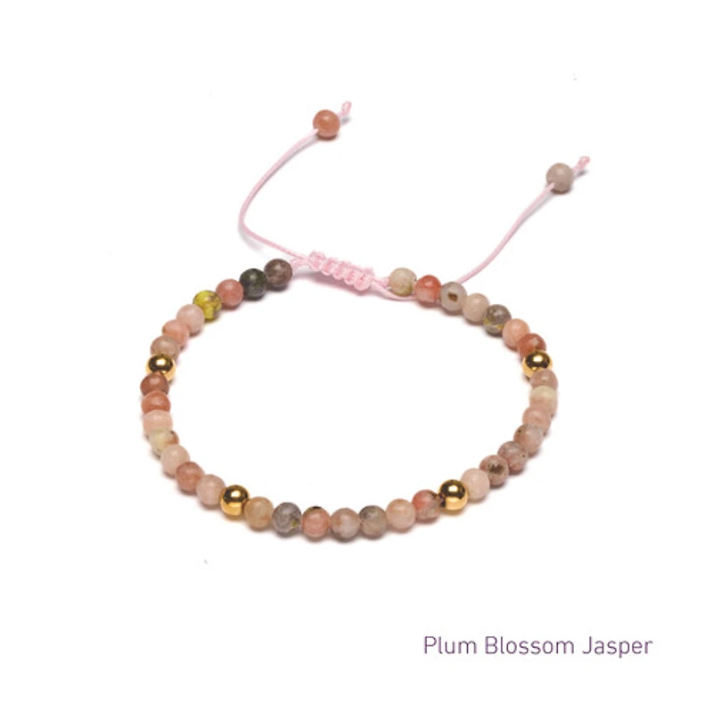 Braided Natural Crystal Bracelet (Dreamy Palettes)