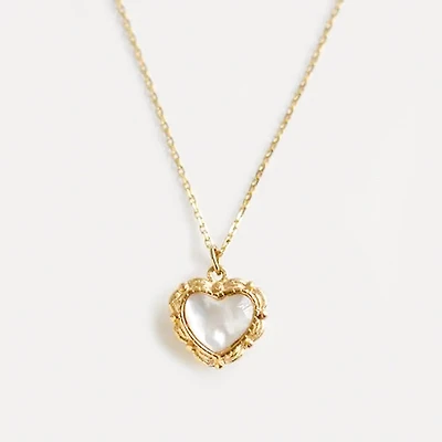 Moon Halo Vintage Necklace