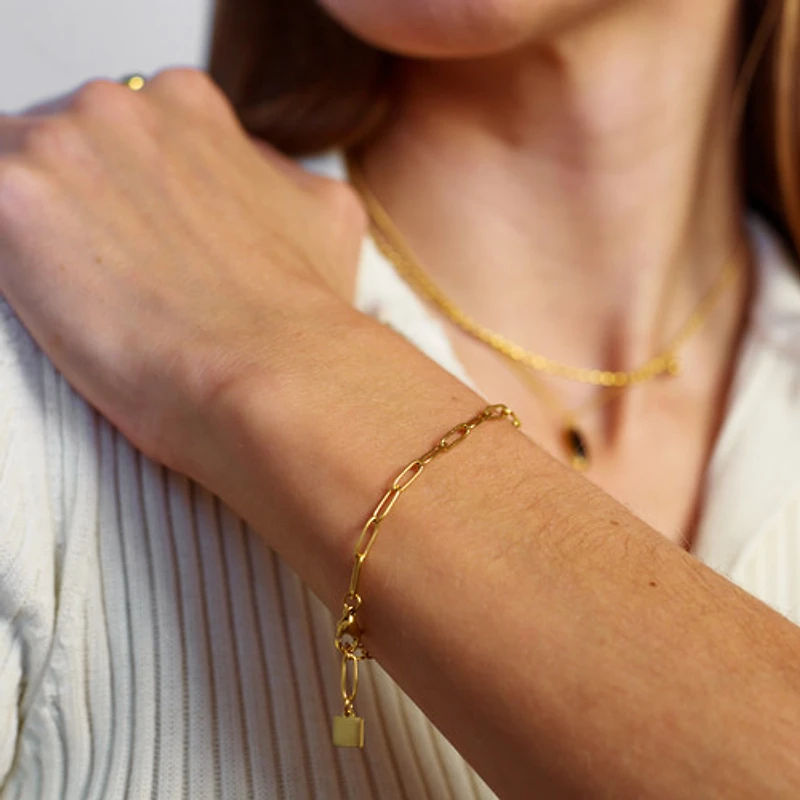 Paperclip Chain Bracelet