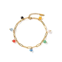 Mixed Stone Anklet