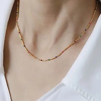 Color Pop Thin Necklace