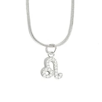 Steel Zodiac Symbol Necklace