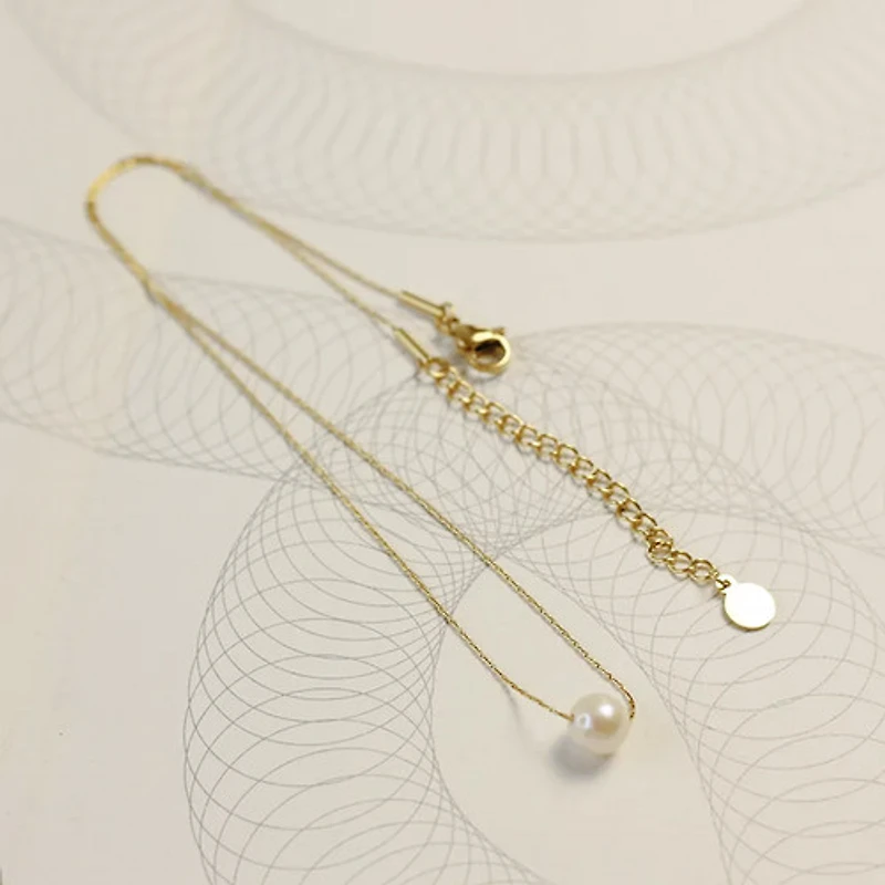 Everyday Single Pearl Necklace
