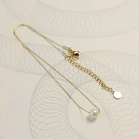 Everyday Single Pearl Necklace