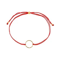 Circle Adjustable String Bracelet