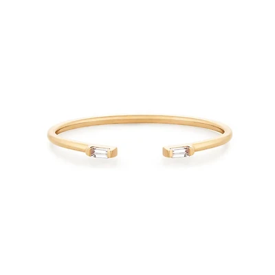 Topaz Open Front Ring