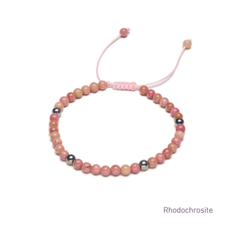 Braided Natural Crystal Bracelet (Dreamy Palettes)
