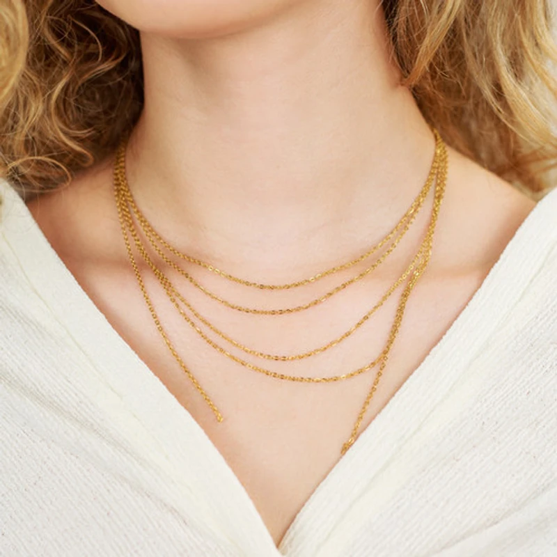 Layered Up Fringe Necklace
