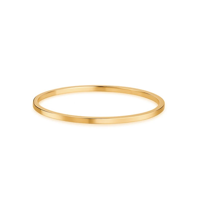 Square Edge Thin Bangle