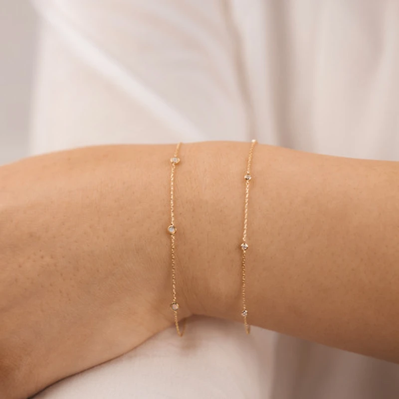 Diamond Chain Bracelet