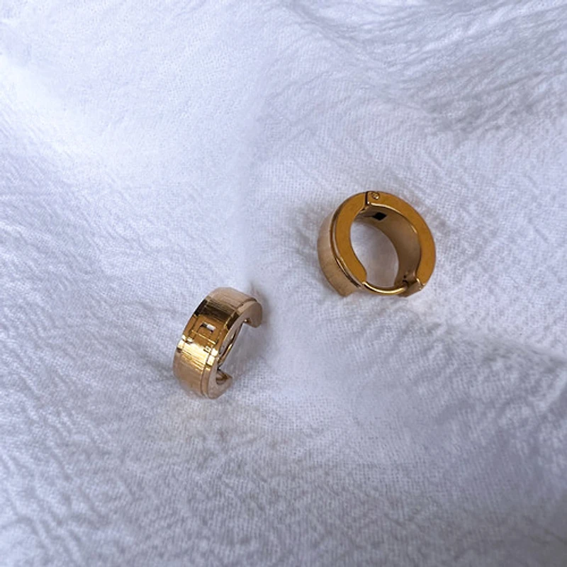 Brushed Finish Hoops