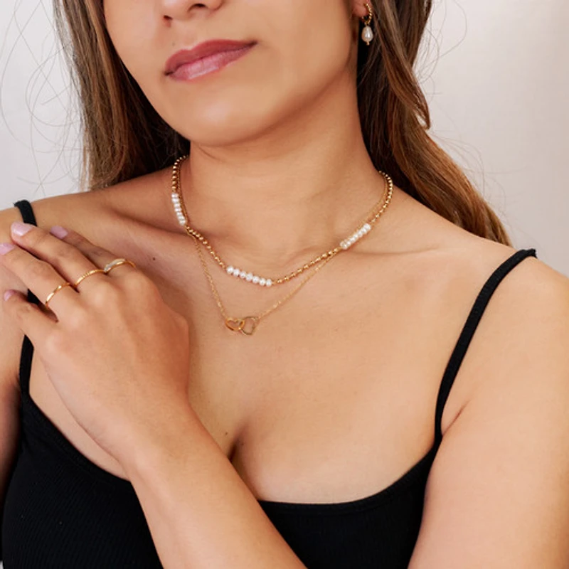 Beaded Freshwater Pearls Necklace