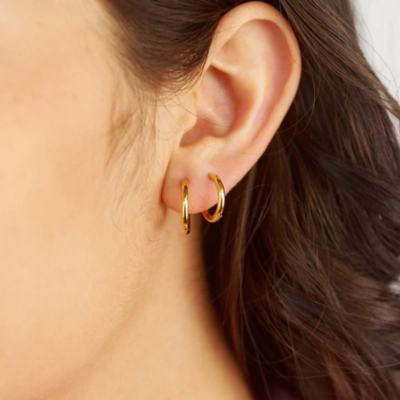 Easy Small Hoops