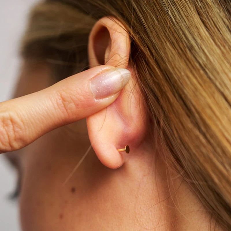 Square Emerald Studs