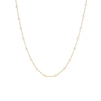 Everyday Pearl Chain Necklace