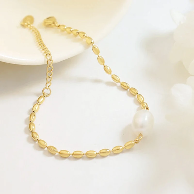 Single Freshwater Pearl Bracelet