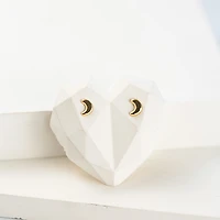 Crescent Moon Studs