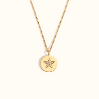 Coin Star Necklace