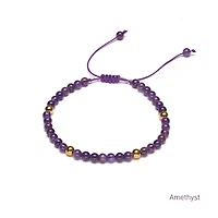 Braided Natural Crystal Bracelet (Dreamy Palettes)