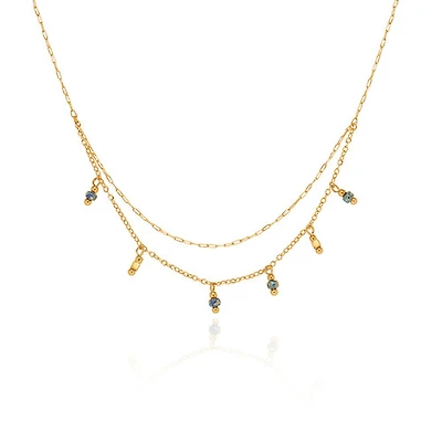 Layered Multi Beads Necklace