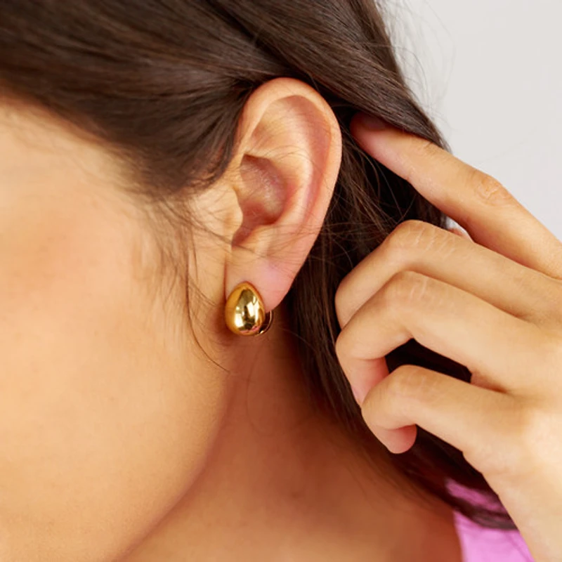 Gold Mega Dome Hoops
