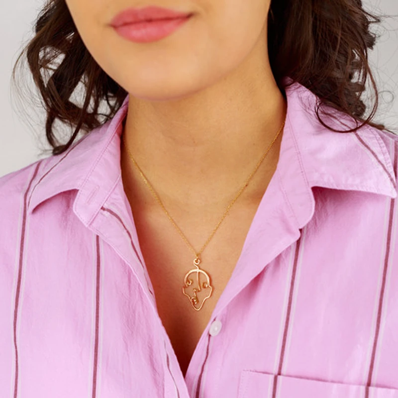 Cubist Necklace