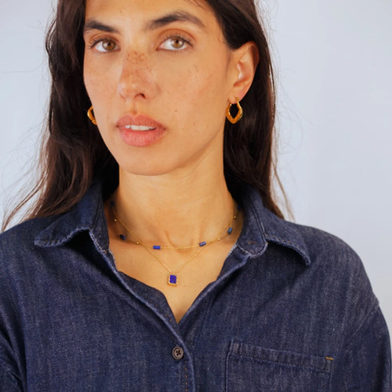 Lapis Lazuli Pendant Necklace