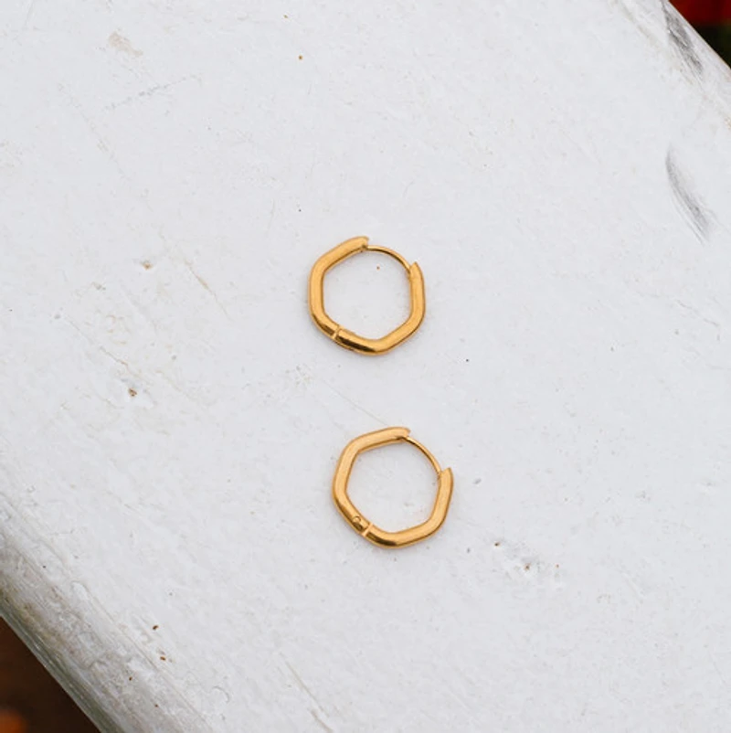 Simple Hexagon Hoops
